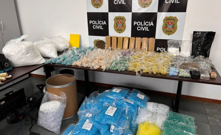 Polícia Civil apreende 70kg de drogas durante operação em Sorocaba