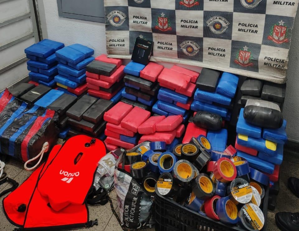 Polícia Militar apreende cocaína de R$ 32 milhões que seria enviada ao exterior