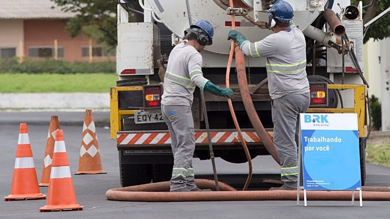 Obra da BRK no Jd. Bandeirantes nesta semana interdita o trânsito e pode gerar osciliação no abastecimento