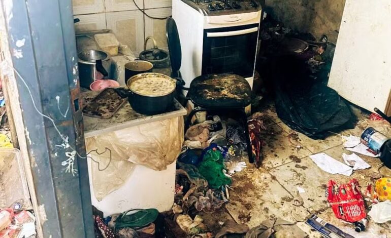 Desnutridas e com sarna, crianças são resgatadas após 5 dias sozinhas em casa com ratos e baratas em Rio Claro