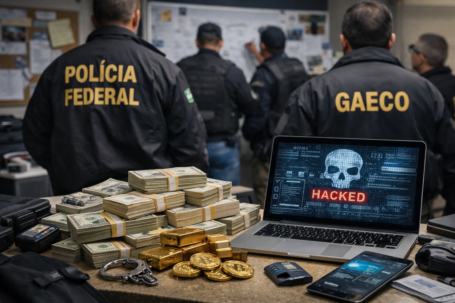 Operação investiga grupo suspeito de lavar R$ 710 milhões obtidos em ataque cibernético