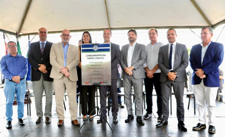 Presidente da Câmara participa da assinatura de convênio para implantação da Fatec em Limeira