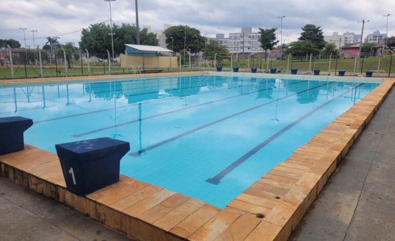 Três piscinas municipais estarão abertas neste fim de semana em Limeira; saiba como utilizar