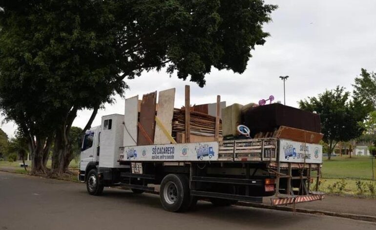 Operação Só Cacareco atende seis bairros na próxima semana