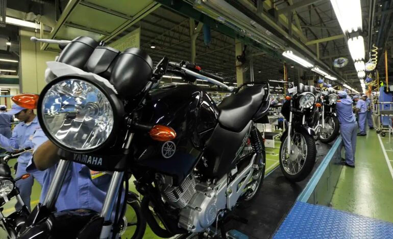 Produção de motocicletas passa de 1 milhão em 2025, diz Abraciclo