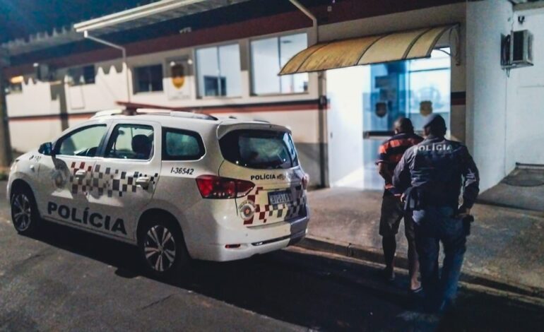 Homem é preso em flagrante por agredir companheira em Cordeirópolis