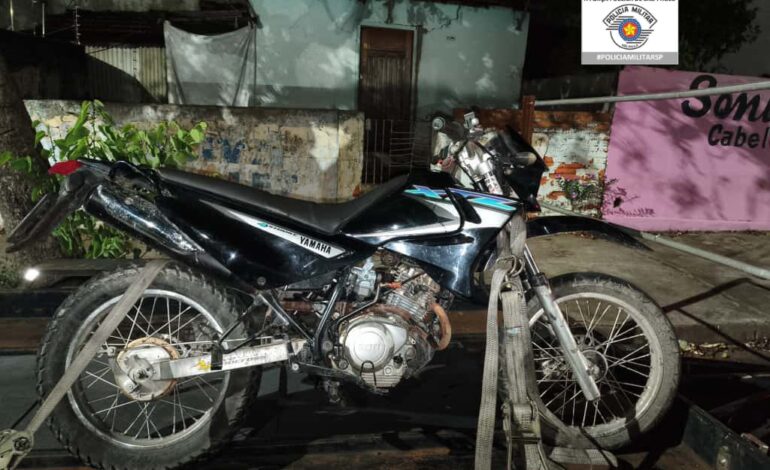 Dois homens são presos por receptação de motocicleta furtada no Centro de Limeira