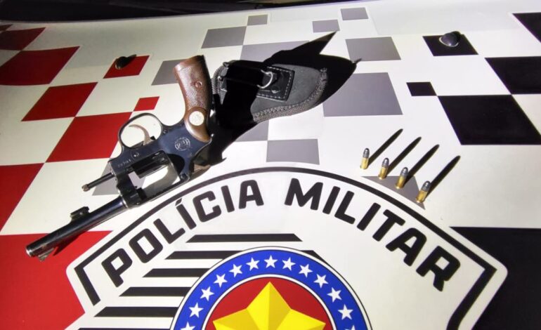 Homem é preso por porte ilegal de arma de fogo em Limeira