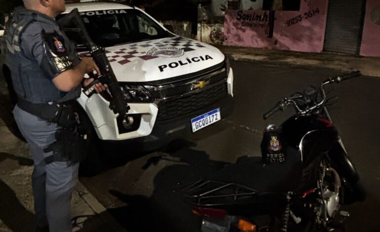 Homem é preso por receptação de motocicleta furtada durante Operação Impacto em Limeira