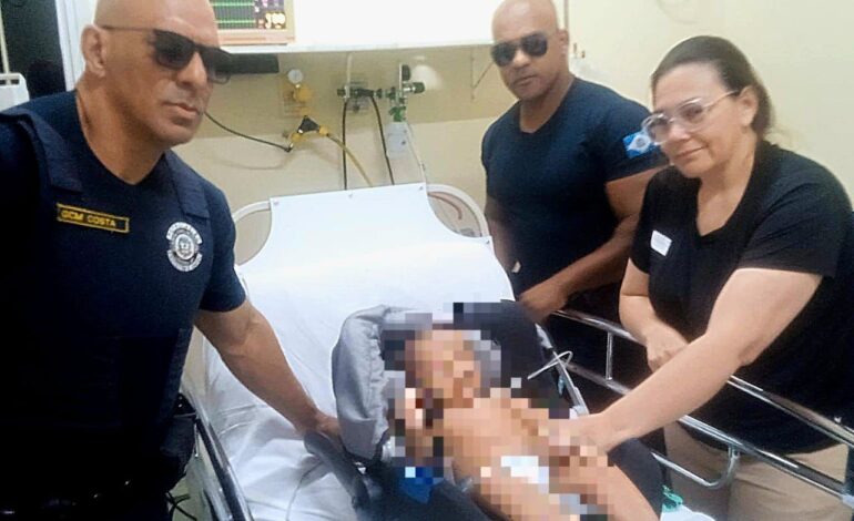 GCMs realizam manobra de Heimlich e salvam bebê de nove meses em Limeira