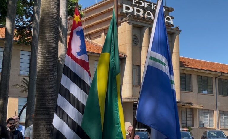Limeira celebra o Dia da Bandeira com participação de autoridades, alunos e banda marcial da APAE