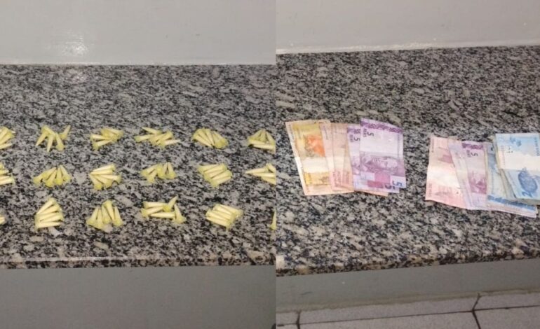 Casal é preso por tráfico de drogas no Jardim Gustavo Picinini