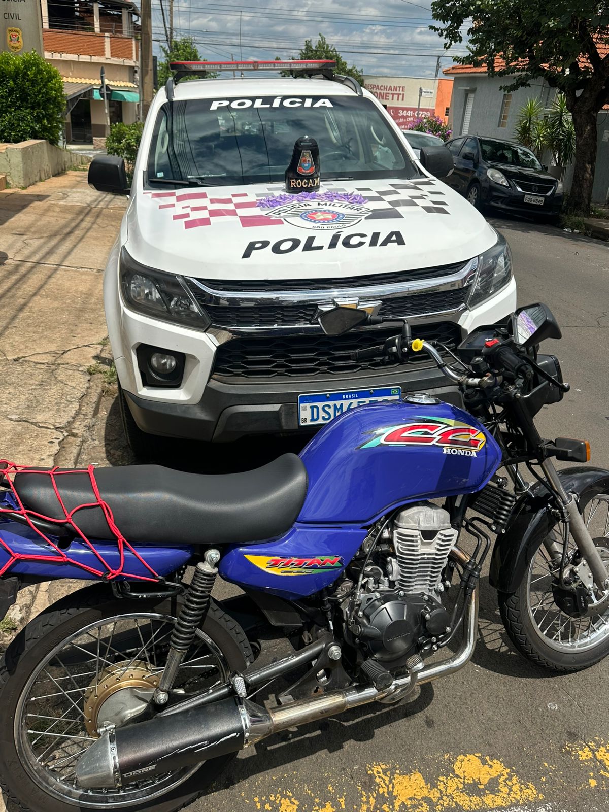 Perseguição de 10 km termina com prisão por tráfico e adulteração de moto em Limeira