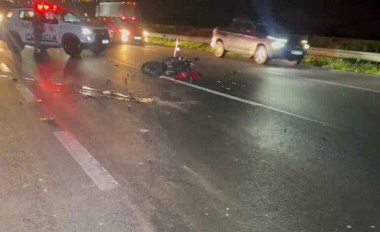 Homem morre após ser encontrado gravemente ferido ao lado de motocicleta na Rodovia Anhanguera