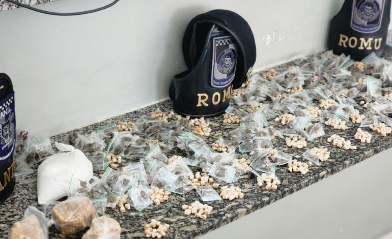 ROMU encontra mais de 900 porções de crack enterradas em área verde de Limeira