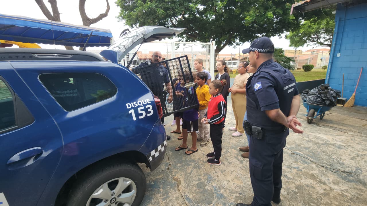 Projeto “Guarda Amigo nas Férias” leva conscientização e lazer a alunos no Jardim Aeroporto