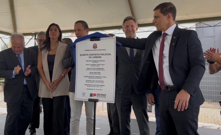 Nova delegacia é inaugurada em Limeira e promete mais agilidade no atendimento policial