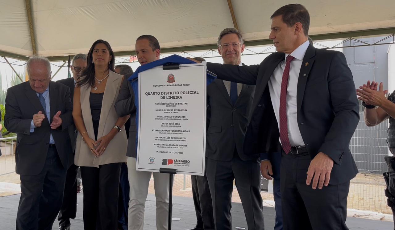 Nova delegacia é inaugurada em Limeira e promete mais agilidade no atendimento policial