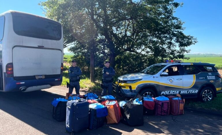 Três são presos com mais de 350 quilos de folhas de coca em fiscalização na SP-327