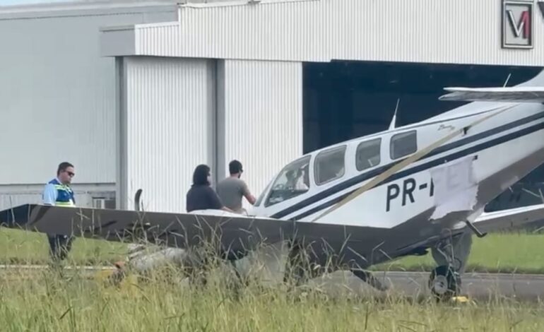 Colisão com pássaro provoca pouso de emergência em Campinas SP