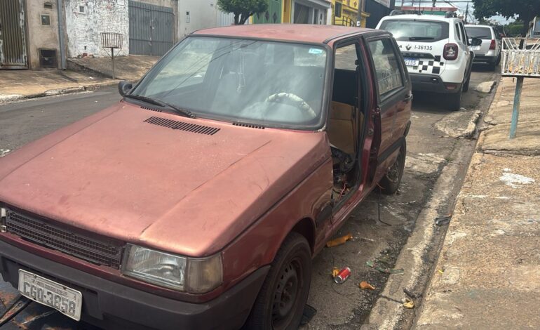 Suspeito é detido após denúncia de desmanche irregular no Jardim Aeroporto