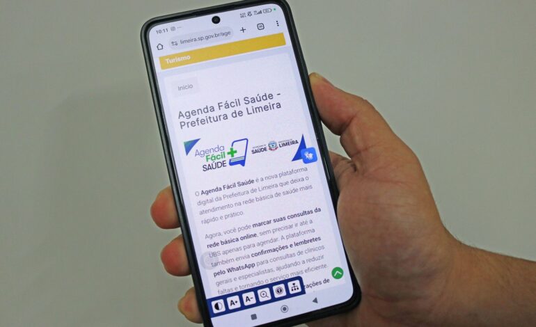 Agenda Fácil: entenda como vai funcionar a marcação de consultas pela internet na rede pública de Limeira