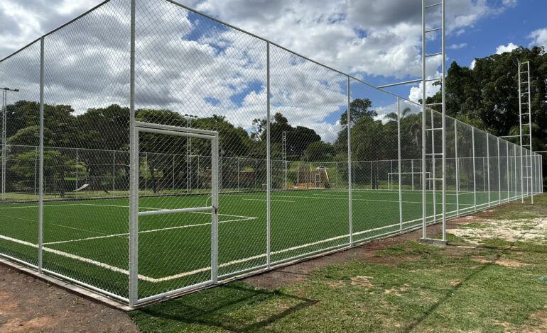 Prefeitura inaugura novo campo de grama sintética nesta quinta-feira, em Iracemápolis
