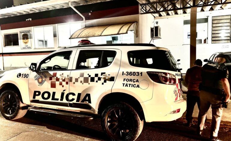 Força Tática cumpre mandado de prisão por roubo e violência doméstica em Limeira