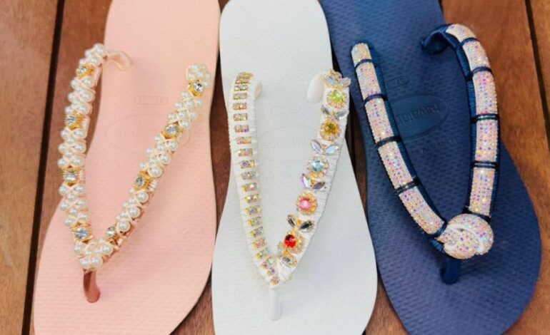 Workshop de chinelo decorado tem inscrições abertas em Limeira