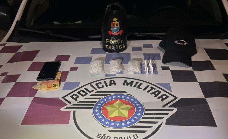 Homem é preso em flagrante por tráfico de drogas em Limeira
