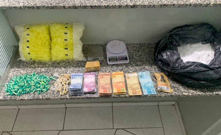 BAEP prende suspeito por tráfico de drogas em Limeira