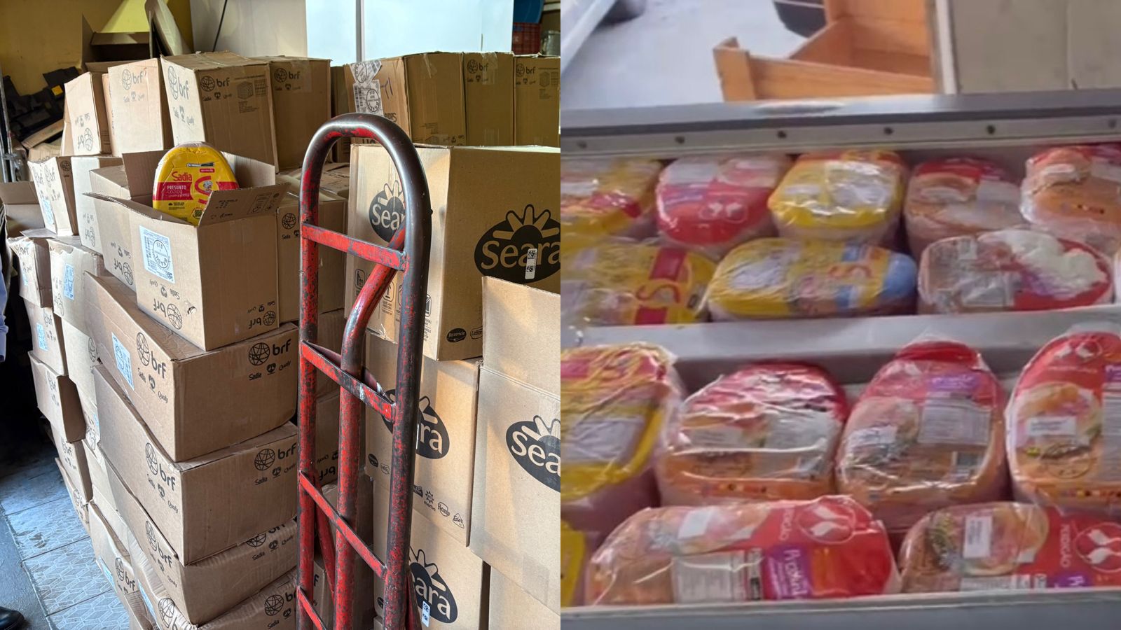 Mais de sete toneladas de alimentos vencidos são apreendidas em depósito irregular, em Limeira
