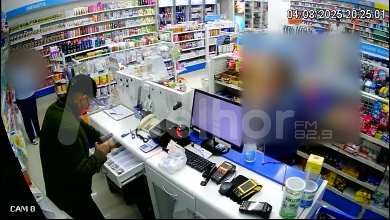 Criminosos assaltam farmácia e rendem clientes e funcionários em Limeira