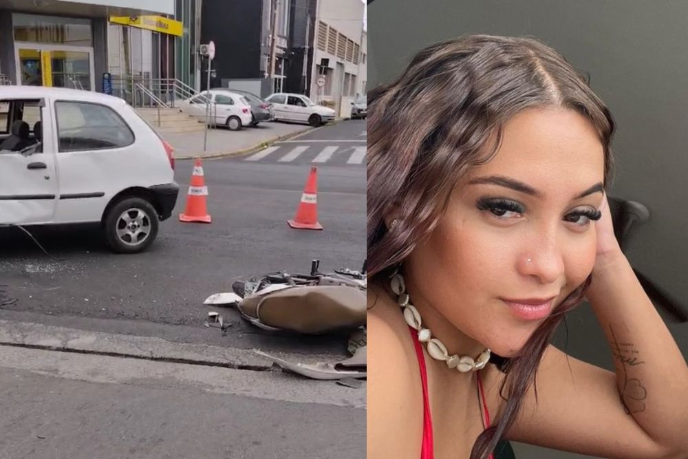 Jovem morre ao ter moto atingida na Av. Piracicaba; condutor de carro é liberado após fiança