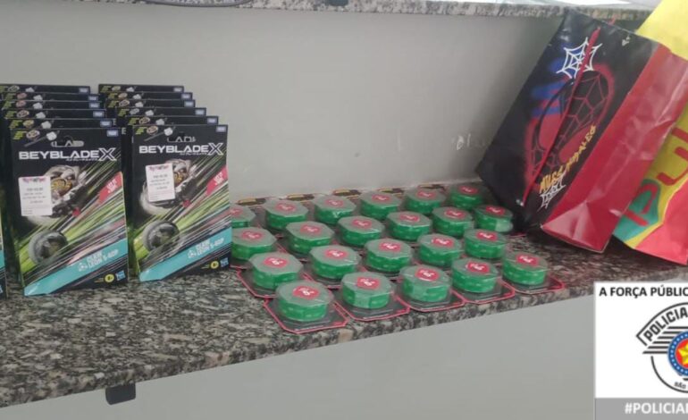Homem é preso em flagrante após furtar brinquedos de loja no Centro de Limeira