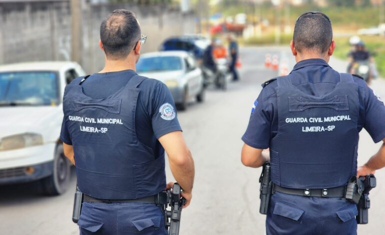 GCM de Limeira realiza operação de bloqueio no bairro Campo Belo