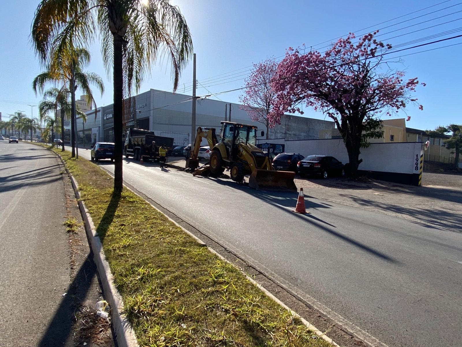Manutenção no asfalto interdita uma faixa da Av. Major Levy Sobrinho nesta sexta-feira (1º)
