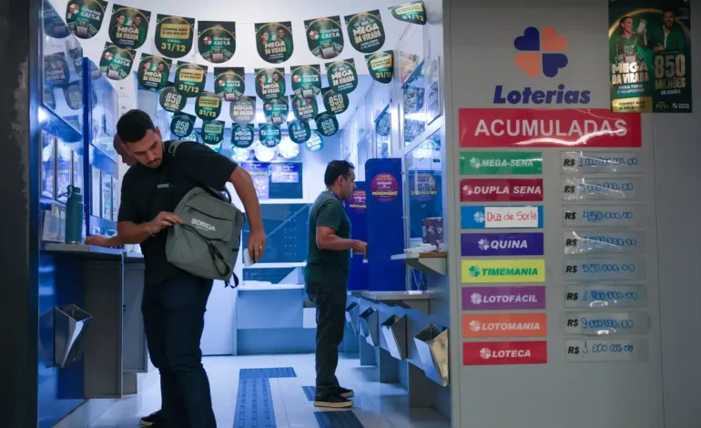 Mega-Sena acumula e prêmio principal vai para R$ 8 milhões