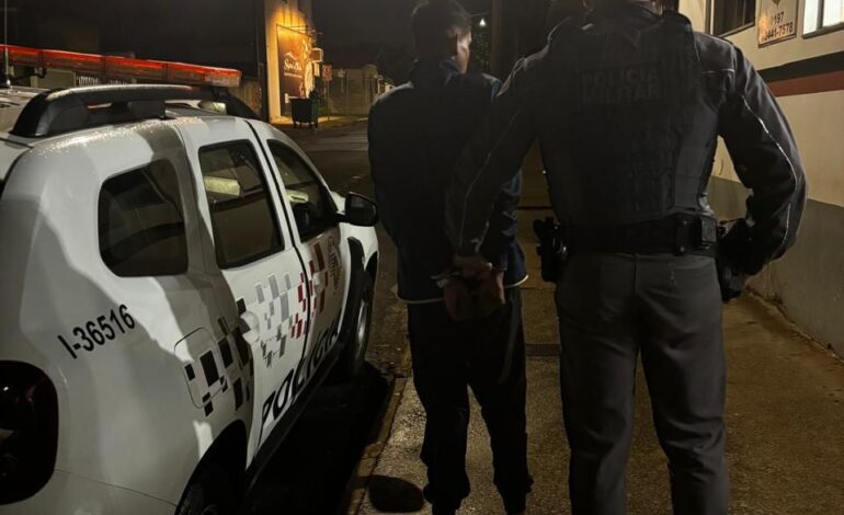 Homem é preso por violência doméstica no Parque Nossa Senhora das Dores