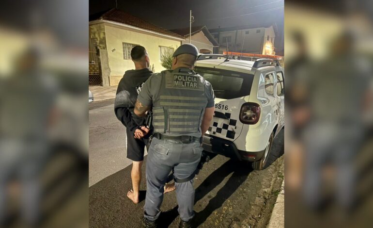 Homem é preso por violência doméstica após agredir ex-namorada em Limeira