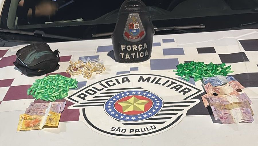 Dois homens são presos por tráfico de drogas no Jardim Cavinato em Limeira