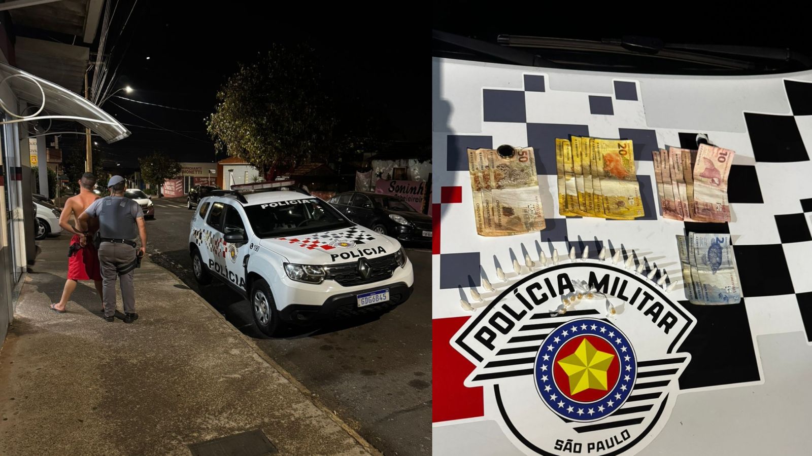 Homem é preso por tráfico de drogas no Jardim São Pedro, em Limeira