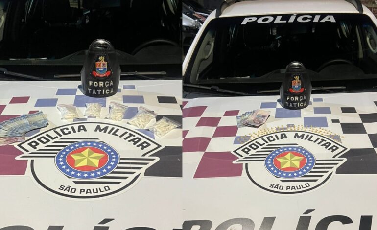 Dois são presos por tráfico de drogas durante Operação Impacto em Limeira