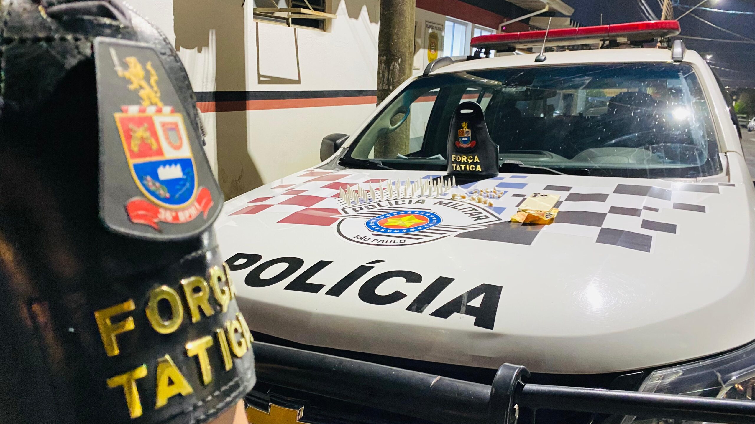 Mulher é presa por tráfico de drogas durante Operação Impacto, em Limeira