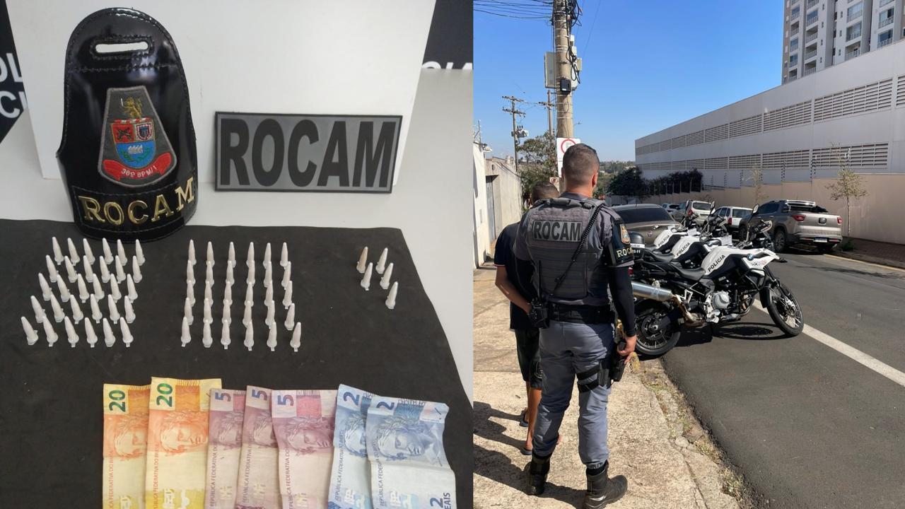 Homem é preso por tráfico de drogas no Jardim Morro Branco, em Limeira
