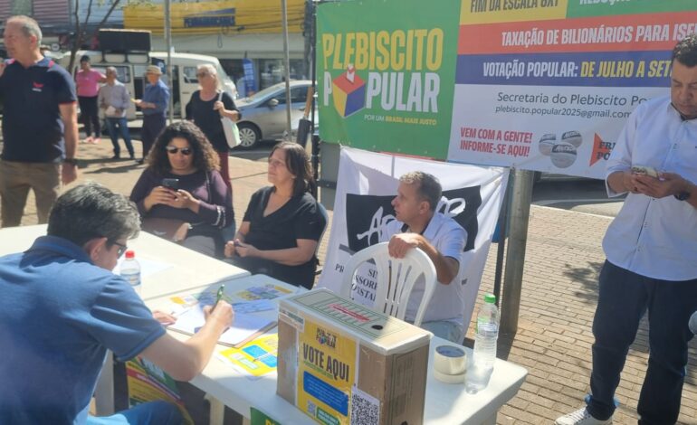 Em Limeira, população opina sobre redução da jornada e isenção do IR